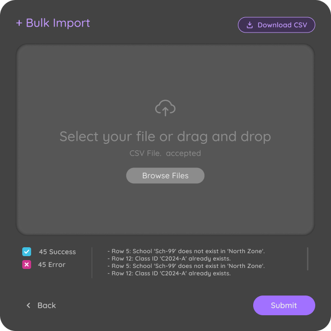 A-12-A · User Bulk Import Specification · P1