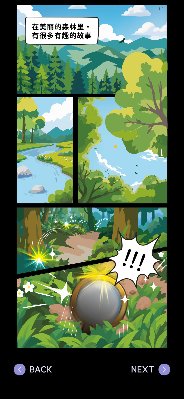 S-08-B · Story Comic Reader